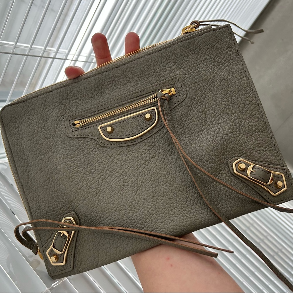 Balenciaga Clutch Bag Leather - Picture 7 of 9